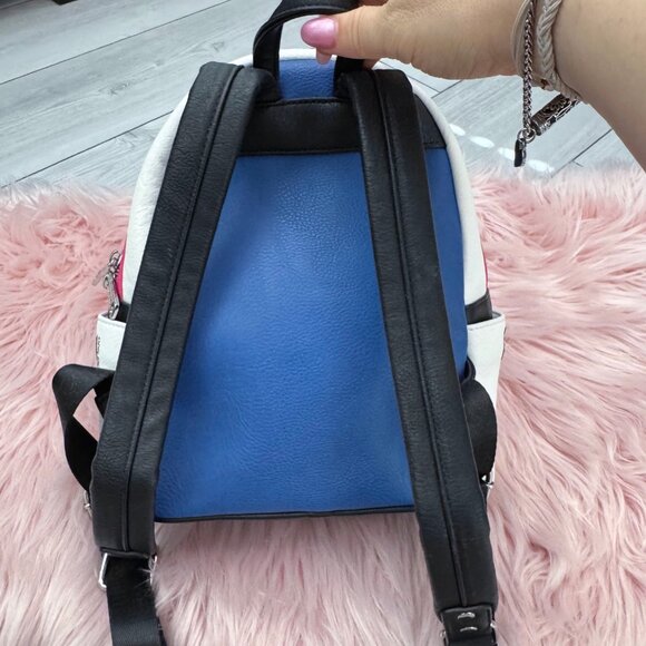 Loungefly Overwatch D.Va Dva Gamer Bunny Rabbit Cosplay Mini Backpack - Picture 2 of 4